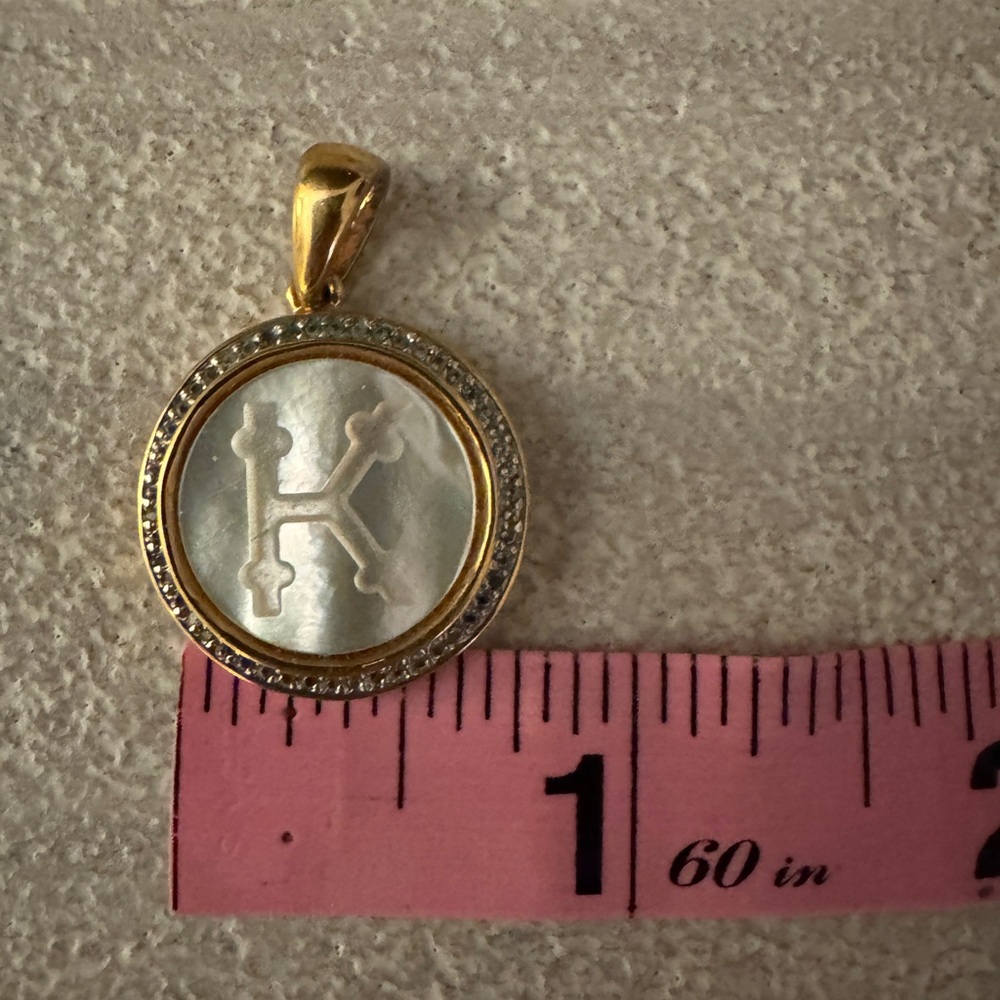 ASHA letter pendant